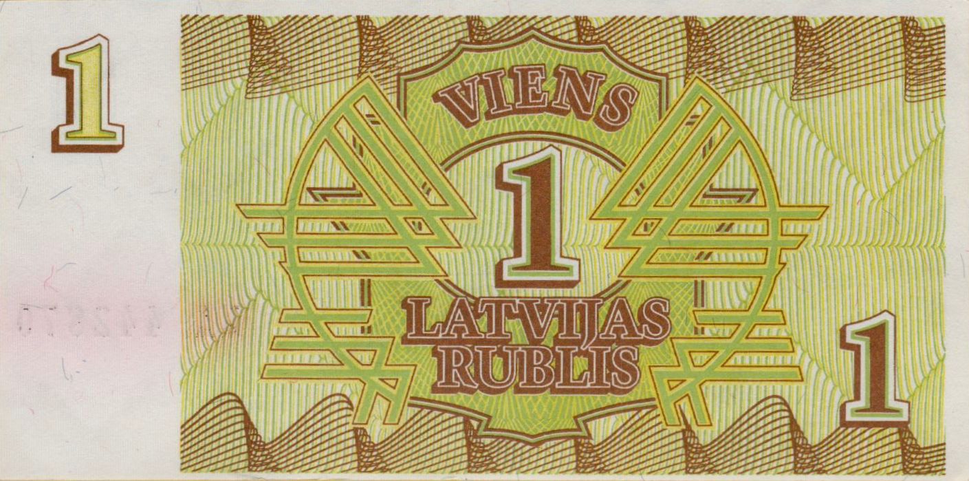 Latvia 1 1992 UNC P-35